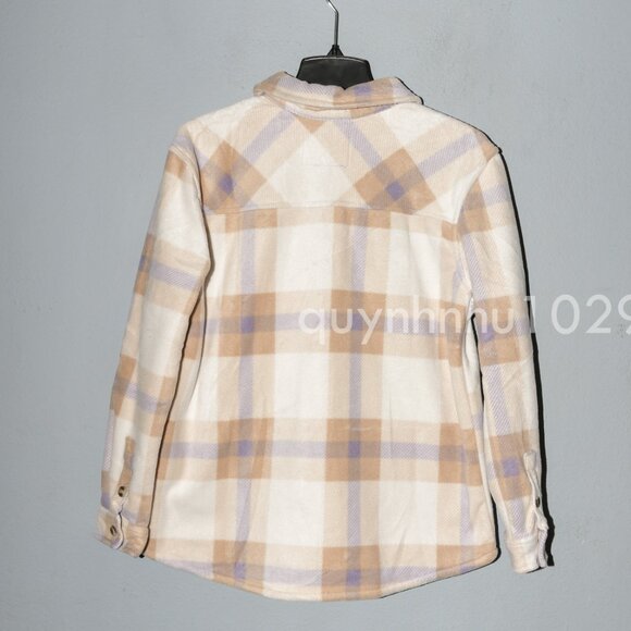 SAGE Women's Plush Shirt Jackets. - Picture 4 of 7